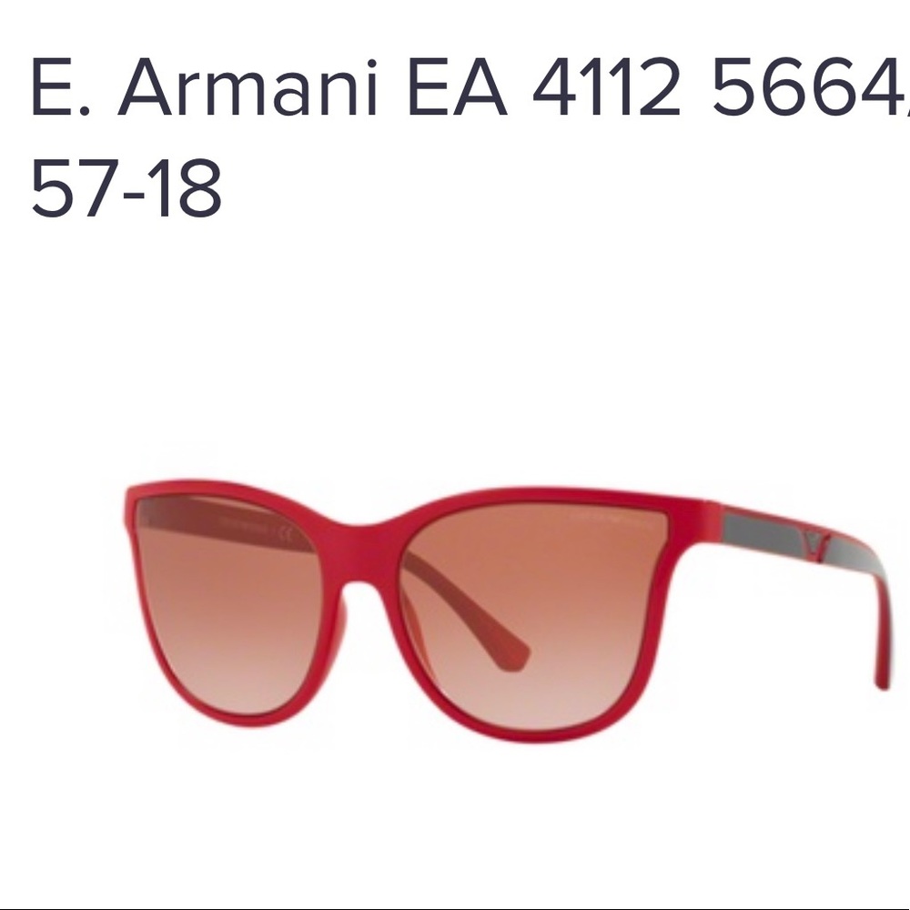Emporio Armani Raspberry Sunglasses